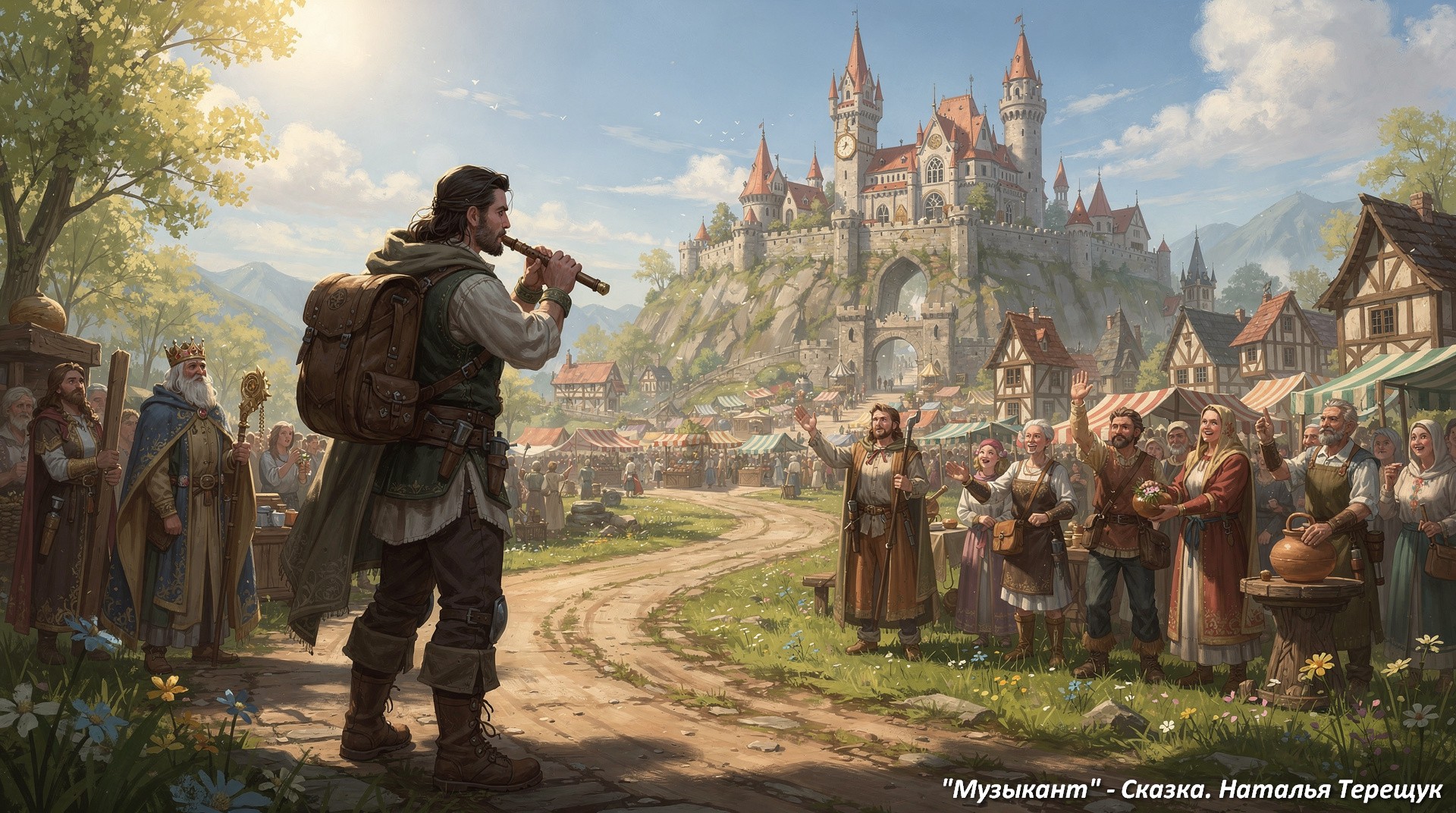 Музыкант-сказка-Наталья Митина-Терещук